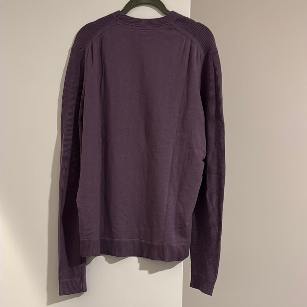 Ted Baker Men's Crewneck Sweater in Dusty Purple - Picture 6 of 6